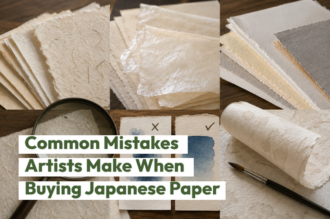 Common Mistakes Artists Make When Buying Japanese Paper