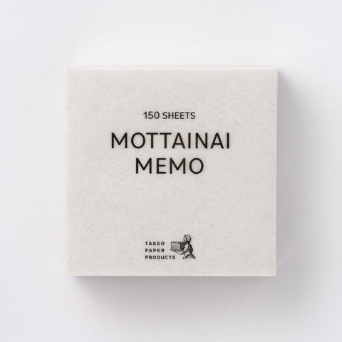 MOTTAINAI MEMO Block