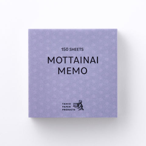 MOTTAINAI MEMO Block