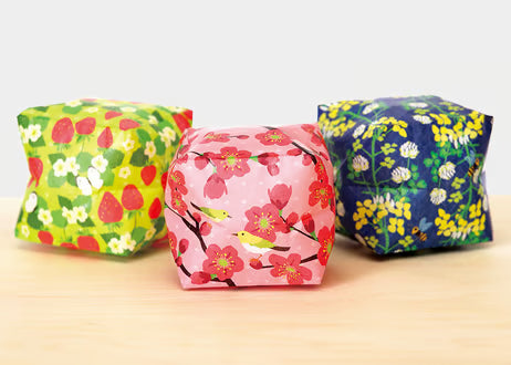 Kamifusen - Square Paper Balloons - Spring