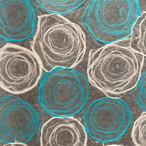 Thai Pulp Ringlet Blue/White