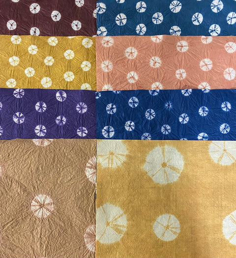 Shiborizome Cut Sheets