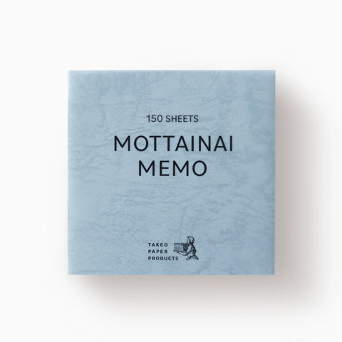 MOTTAINAI MEMO Block