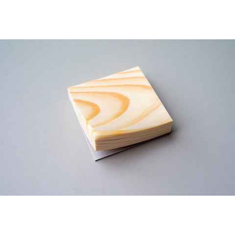 Red Pine Wooden Block Memo Pad