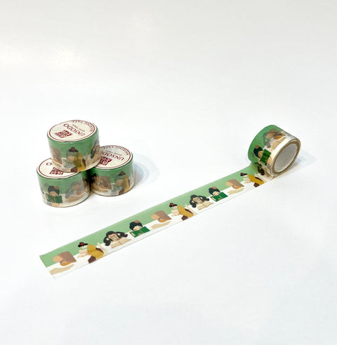 Ukiyoe Washi Tape: M-16 Reading Books