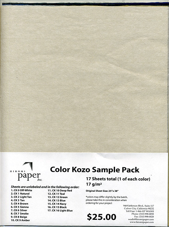 Yatsuo Color Paper Series