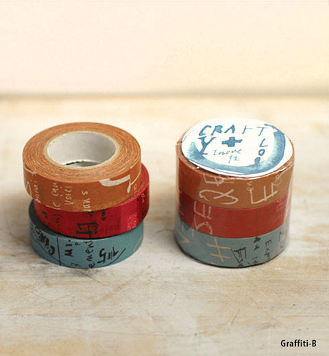 Washi Tape: Graffiti A/B