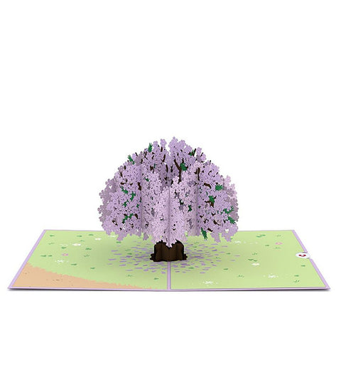 Lovepop Pop-up Card: Jacaranda Tree