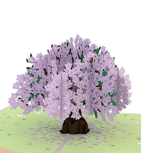 Lovepop Pop-up Card: Jacaranda Tree
