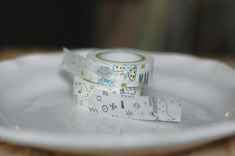 Washi Tape: Beasts + Starlit Sky A (29927-01)