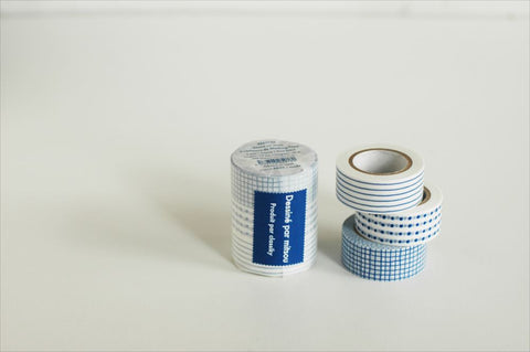 Washi Tape: mitsou (Blue)