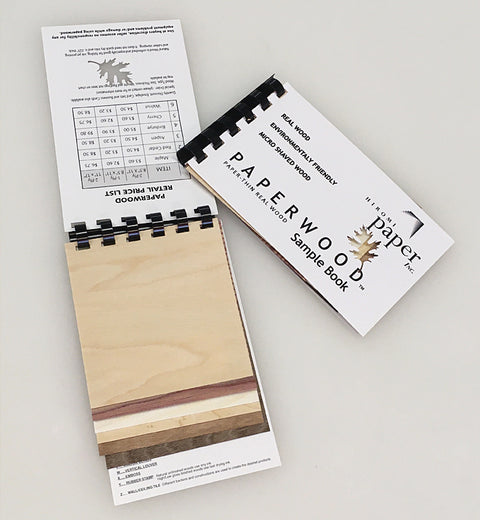 Paperwood Sample Book