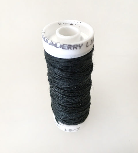 Linen Thread - Black