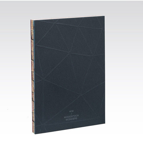 Fabriano Woodstock Notebook (Colors/Black Cover)