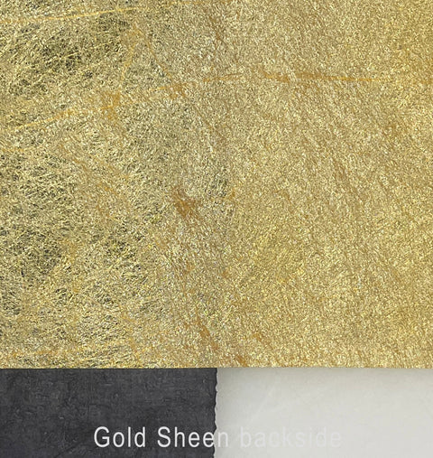 Gold and Silver Sheen paper