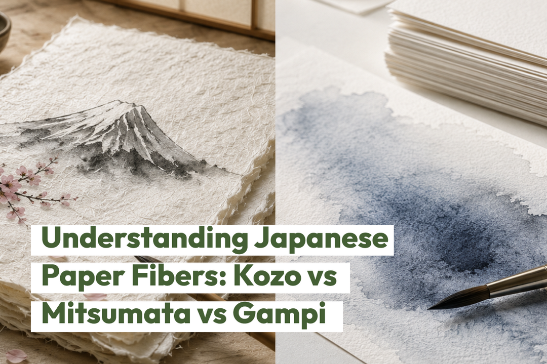 Understanding Japanese Paper Fibers: Kozo vs Mitsumata vs Gampi ...