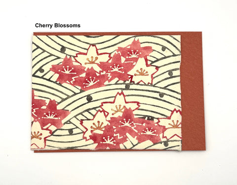 Katazome Greeting Cards
