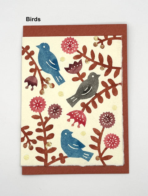 Katazome Greeting Cards