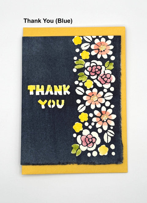 Katazome Greeting Cards