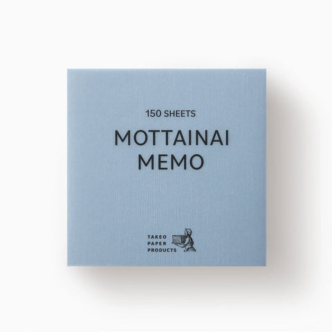 MOTTAINAI MEMO Block