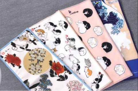 Ukiyoe Smartphone/Glasses Wiping Handkerchief