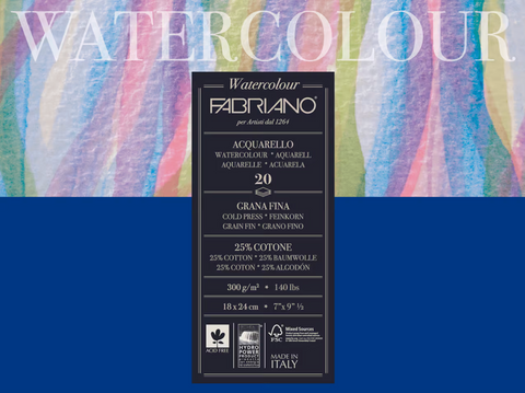 Fabriano Watercolor Pad & Pencil Set