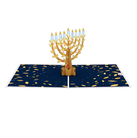 Lovepop Pop-up Card: Menorah