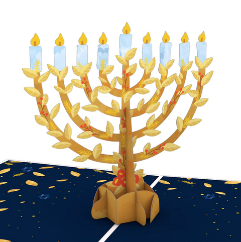 Lovepop Pop-up Card: Menorah