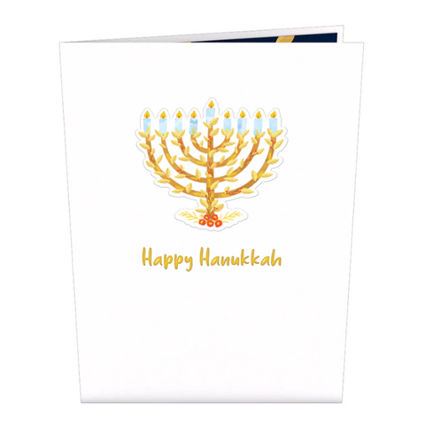 Lovepop Pop-up Card: Menorah