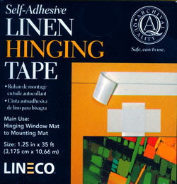 Self-Adhesive Linen Hinging Tape