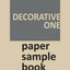 Decorative Paper Sample Book 1