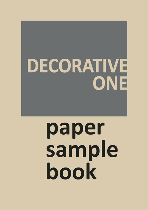 Decorative Paper Sample Book 1