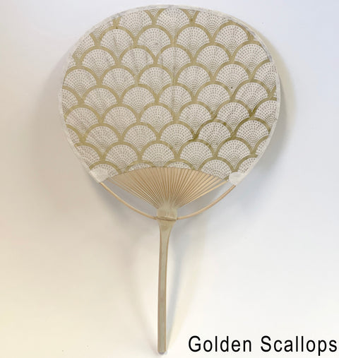Bamboo + Paper Fan