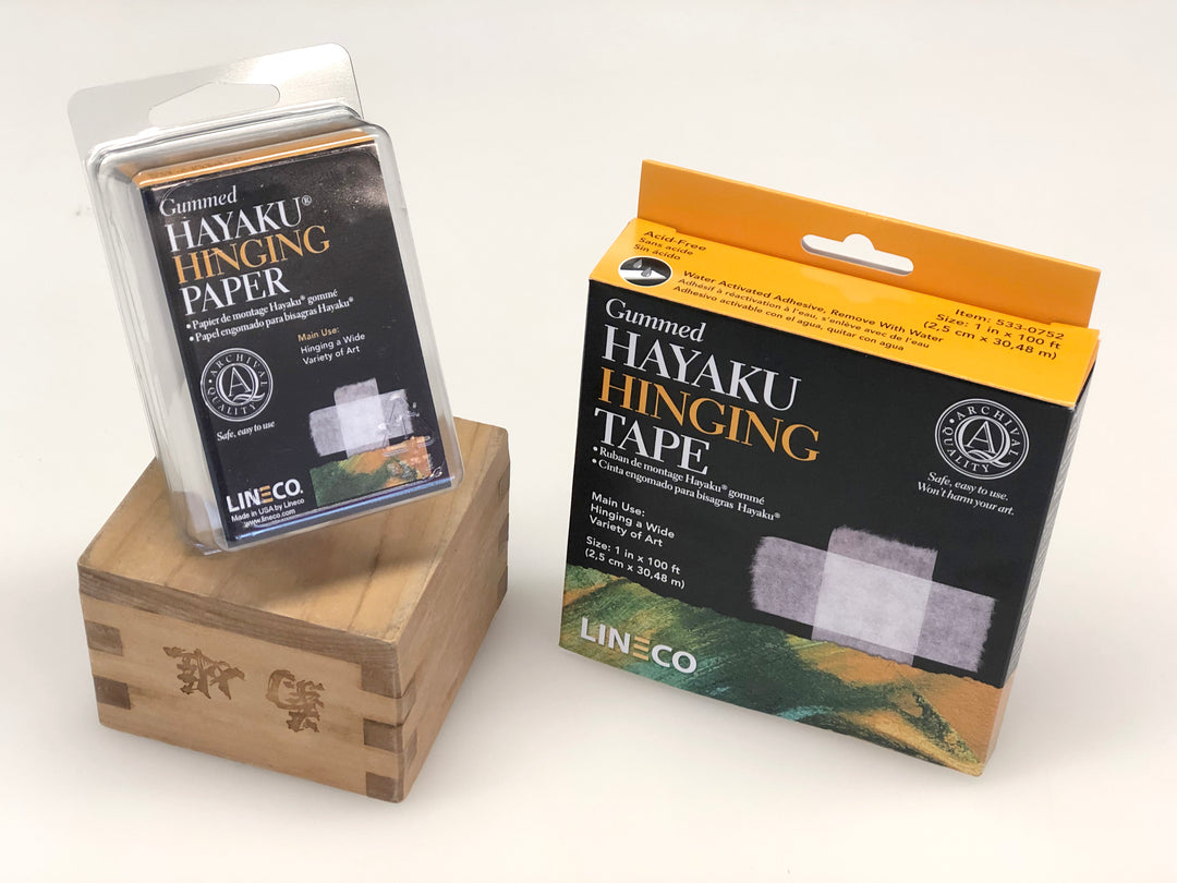 Gummed Hayaku Hinging Tape – Hiromi Paper, Inc.