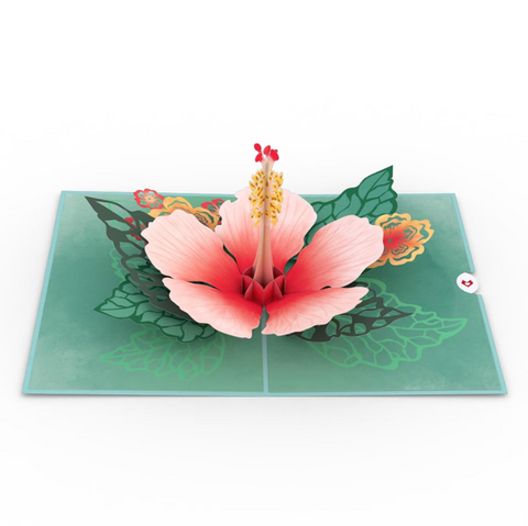 Lovepop Pop-up Card: Hibiscus Bloom