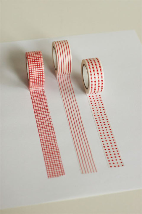 Washi Tape: mitsou (Red) – Hiromi Paper, Inc.