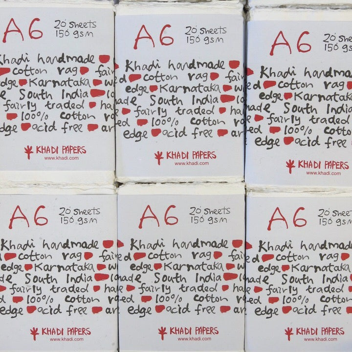Khadi A6 Postcards
