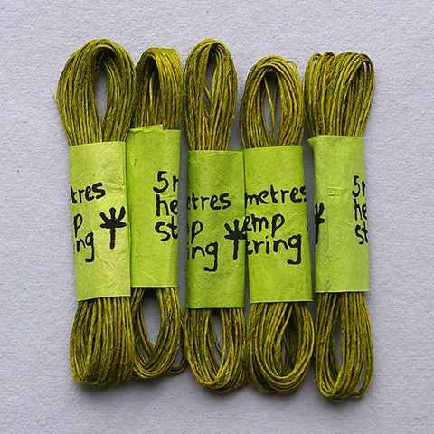 Natural hemp twine / Hemp cord, Eco friendly Hemp string -Crafts and  macramé