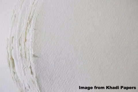 Khadi White Rag (210, 320, 400, 640 g/m²)